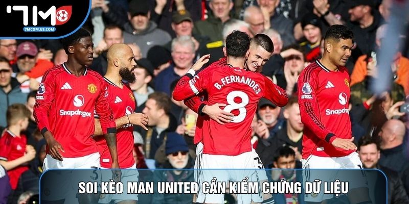 Soi kèo Man United cần kiểm chứng dữ liệu
